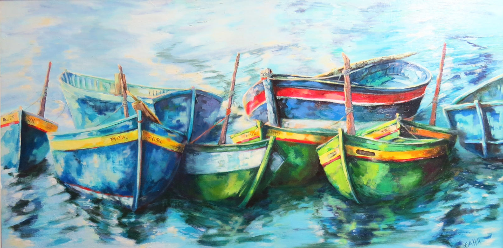 This was a painting I did on the coast size 6 X 4